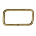 thumbnail image 4 of Paquete de 20 hebillas de metal rectangulares con anillos, deslizadores y ajustadores cuadrados. Bronce 32x16x2.8mm Bronce, 4 of 9