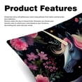 thumbnail image 2 of Unicorn Elegant Velvet Covers - Set of 2, Decorative Bed Pillow Cases with Unique Patterns for Home Decor, Available in 16x16, 18x18, and 20x20 Inches, 2 of 6