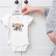 thumbnail image 5 of Popeye California Biker Cartoon Romper Boys or Girls Infant Baby Brisco Brands NB, 5 of 6