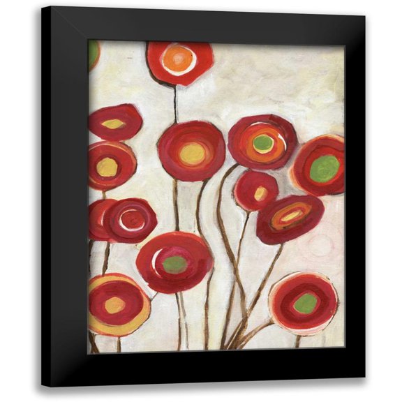 Haynes, Smith 12x14 Black Modern Framed Museum Art Print Titled - Flora Discs B2