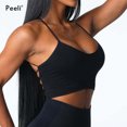 thumbnail image 5 of Cascade-Sujetador deportivo sin costuras para mujer, ropa acolchada, sujetadores de Yoga, Top corto de gimnasia, Bralette de entrenamiento, ropa deportiva, 5 of 5