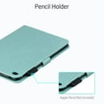 thumbnail image 2 of iPad mini 4 Case, iPad mini 4th Generation Case 7.9", Allytech PU Leather Slim Fit Blossom Magnetic Stand Folio Book Cover Style Cards Holder Wallet Case for Apple iPad mini 4 A1550 A1538, Green, 2 of 7