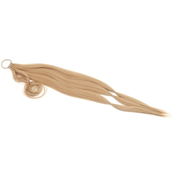 Braid Wig Women Braided Hair Extension Long Ponytail Girl Accessories Human Extensions Women's