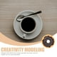 thumbnail image 4 of 4pcs Donut Coasters Papas decorativas de taza decorativa Cabas Nonskid Mapeop Mats Hermosas posavasos, 4 of 6