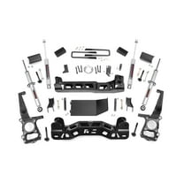Rough Country 4" Lift Kit (fits) 2009-2010 F150 4WD | N3 Loaded Struts | N3 Shocks | Knuckle Suspension System | 59931