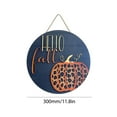 thumbnail image 3 of Halloween Door Plate Cartoon Door Hanger Sign for Home Decoration (D), 3 of 8