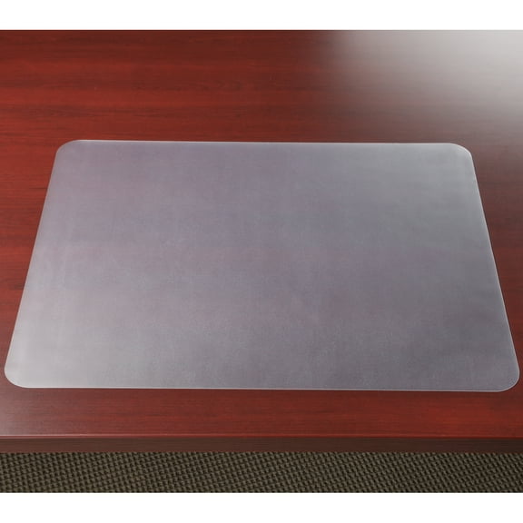 Artistic Antimicrobial Desk Pad, 19" x 24", Frosted