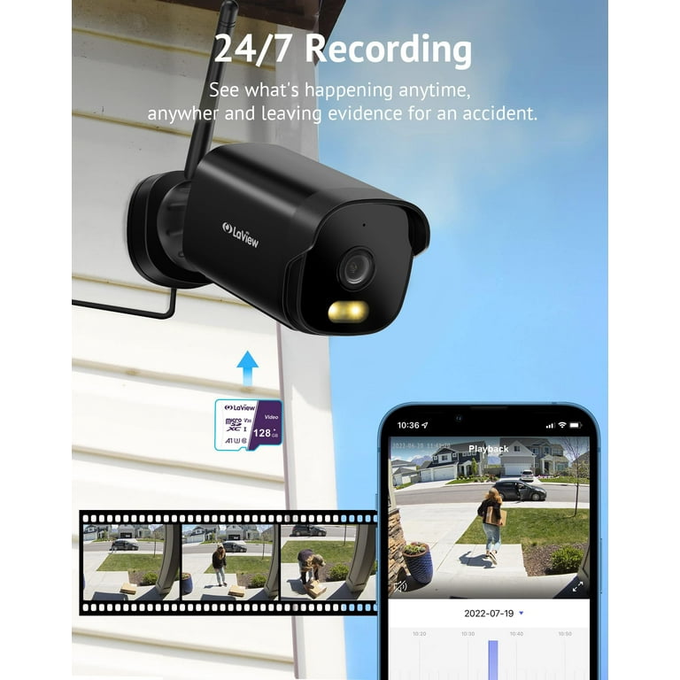 Human Detection Laview Wifi 1080p Video Doorbell Camera Pack