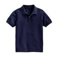 thumbnail image 6 of Boys Short Sleeve Classic Pique Polo Shirt, Ages 5-14 Years, 6 of 6