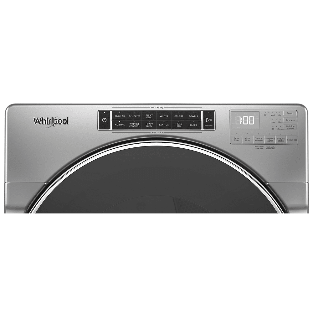 Whirlpool WED8620HC 27 Inch Front Load Electric Dryer with Steam Cycles