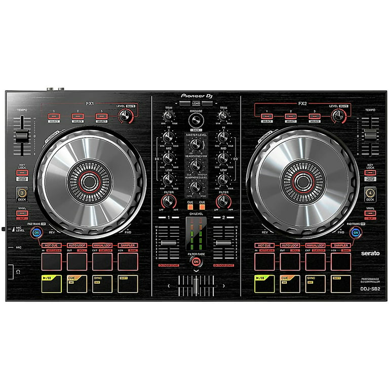 Pioneer DJ DDJ-SB2 with Harbinger V1015 DJ Package - Walmart.com