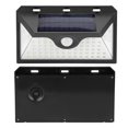 thumbnail image 4 of Luz de inducción de cuerpo humano impermeable de lámpara de pared de energía solar de jardín al aire libre 66LED, 4 of 5