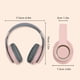 thumbnail image 2 of Auriculares Inalámbricos Bluetooth, Auriculares Telescópicos Grandes de Metal con Micrófono, Controlador de 40Mm 15H de Tiempo de Juego, Auriculares Inalámbricos Bluetooth, 2 of 3