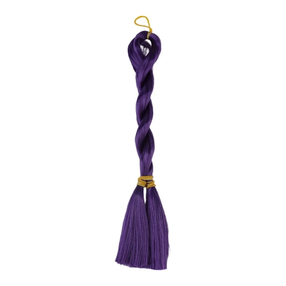 Heat Resistant Doll Hair Extension 60cm Length Synthetic Fibers Wigs For Craft Doll Braiding Curling And Styling
