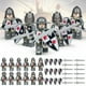 thumbnail image 2 of Set de 84 Mini figuras de la Legión Medieval – Personajes de batalla guerreros, juguete de bloques de construcción para cumpleaños y colección de regalos, 2 of 6