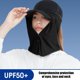 thumbnail image 1 of Gorra de protección solar Likrtyny Cubierta facial de protección Para el cuello al aire libre de secado rápido negro, 1 of 6
