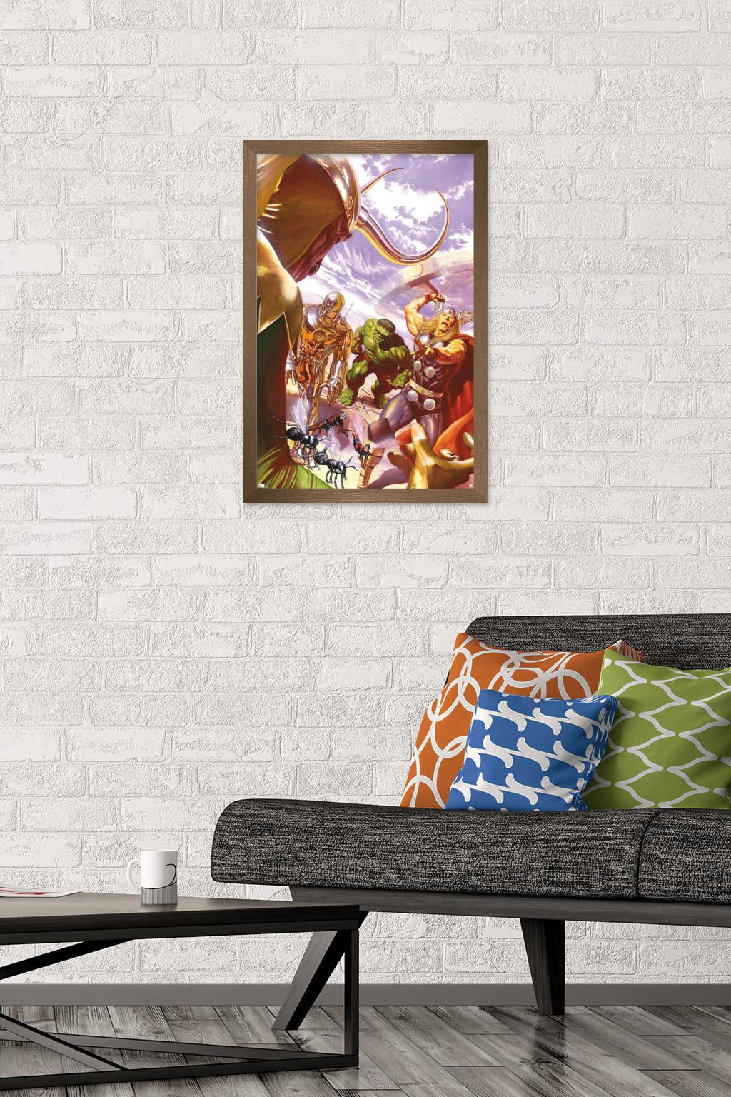 Marvel Comics - Loki - All-New, All-Different Avengers #1 Wall Poster, 14.725" x 22.375", Framed