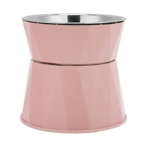 Cuenco Elevado para Gatos Cuencos de Acero Inoxidable Cuencos Elevados para Comida para Gatos Cuencos para Agua Cuenco Alimentador para Mascotas Plato para Gatos Perros Anggrek Otros