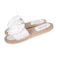 thumbnail image 5 of OKBOP Women Open Toe Flat Slide Sandals Flat Arch Slip Resistant Flatform Stable Flat Heel, 5 of 5