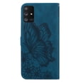 thumbnail image 6 of Feishell Wallet Case For Samsung A51 4G, Magnetic Folio Card Slots Holder Kickstand Premium PU Leather Butterfly Patterned Embossed with Wrist Strap Cover For Samsung Galaxy A51 4G,Blue, 6 of 13