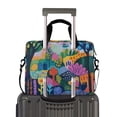 thumbnail image 2 of FORMRS 16" Laptop Bag Carrying Sleeve Case with Handle Travel Shoulder Briefcase, Art Plants, 2 of 8