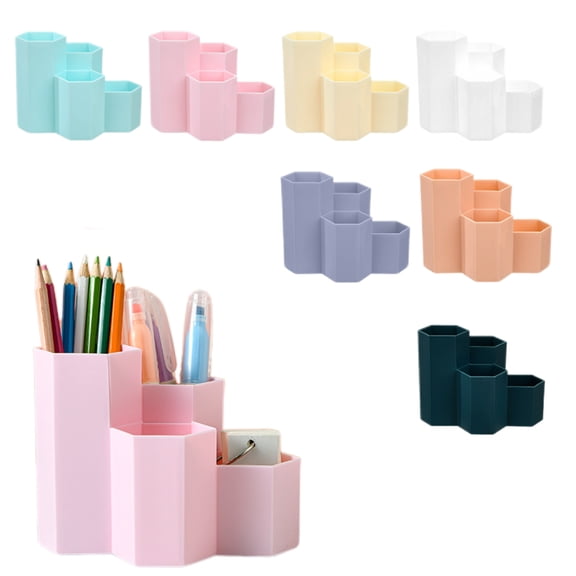 1pcs Makeup Brush Holder Organizer,Pencil Holder for Desk Pens Cup Pencil Organizer Cute Pen Holder for Desk Desktop Supplies and Accessories for Office/Home