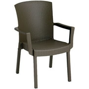 Grosfillex Havana Classic Stacking Armchair in Bronze