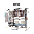 thumbnail image 2 of Rack Armable Perchero Piso Organizador Ropa Colgador Closet, 2 of 4
