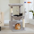 thumbnail image 2 of Árbol para Gatos PEQULTI 4 en 1 de 84 cm con Gran Condo y Poste para Rascar, 2 of 8