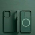 thumbnail image 3 of For Magsafe Original Magnetic Cases For iPhone 15 14 13 12 11 Pro Max Plus Wireless Charge Case Liquid Silicone Cover Accessory, 3 of 5