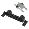 thumbnail image 4 of 15mm Rod Clamp, 15mm Railblock Rod Clamp Aluminum Alloy Durable Universal With 1/4 Inch And 3/8 Inch Thread For Camera Shoulder Rig For 15mm DSLR Camera Rig, 4 of 8