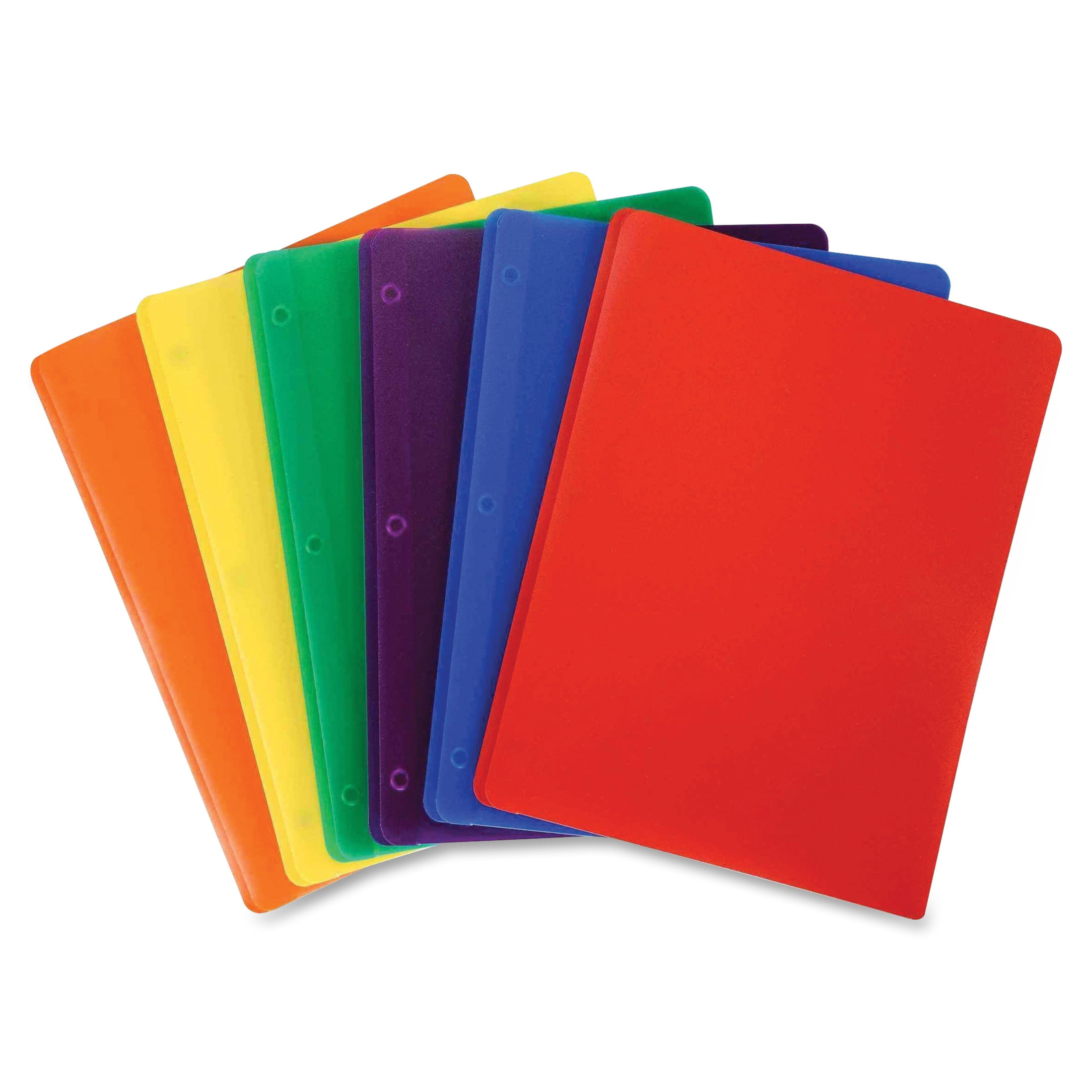 Business Source, BSN20880, 2-pocket Poly Portfolio, 1 Each, Blue