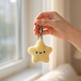 thumbnail image 4 of Knisume Squeaky Plush Keychain White Cat Soft Fluffy Toy - Stuffed Animals Pendant, Kawaii Plush Bag Charm, Backpack Plush with Lobster Clasp,A, 4 of 7