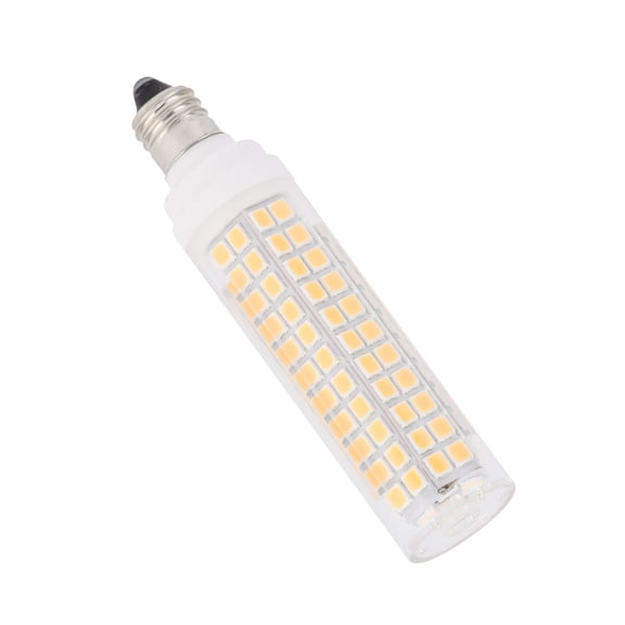 Brynna Lighting Supplies E11 Dimmable Bulb, 1200LM Corn Lamp Plug and Play Replacement 50000 Hours Life Low Power Consumption for Ceiling Light Warm White