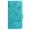 Blue, variant on Wallet Case for iPhone 16, Wrist Strap & Shoulder Strap PU Leather Case, Pattern Kickstand Magnetic Clasp Folio Flip Cover for iPhone 16 Flip Case with Card Holder - Blue