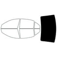 thumbnail image 2 of Rvinyl Window Tint Kit Compatible with Hyundai Sonata 2006-2010 - Rear Windshield Precut Kit - 5%, 2 of 8