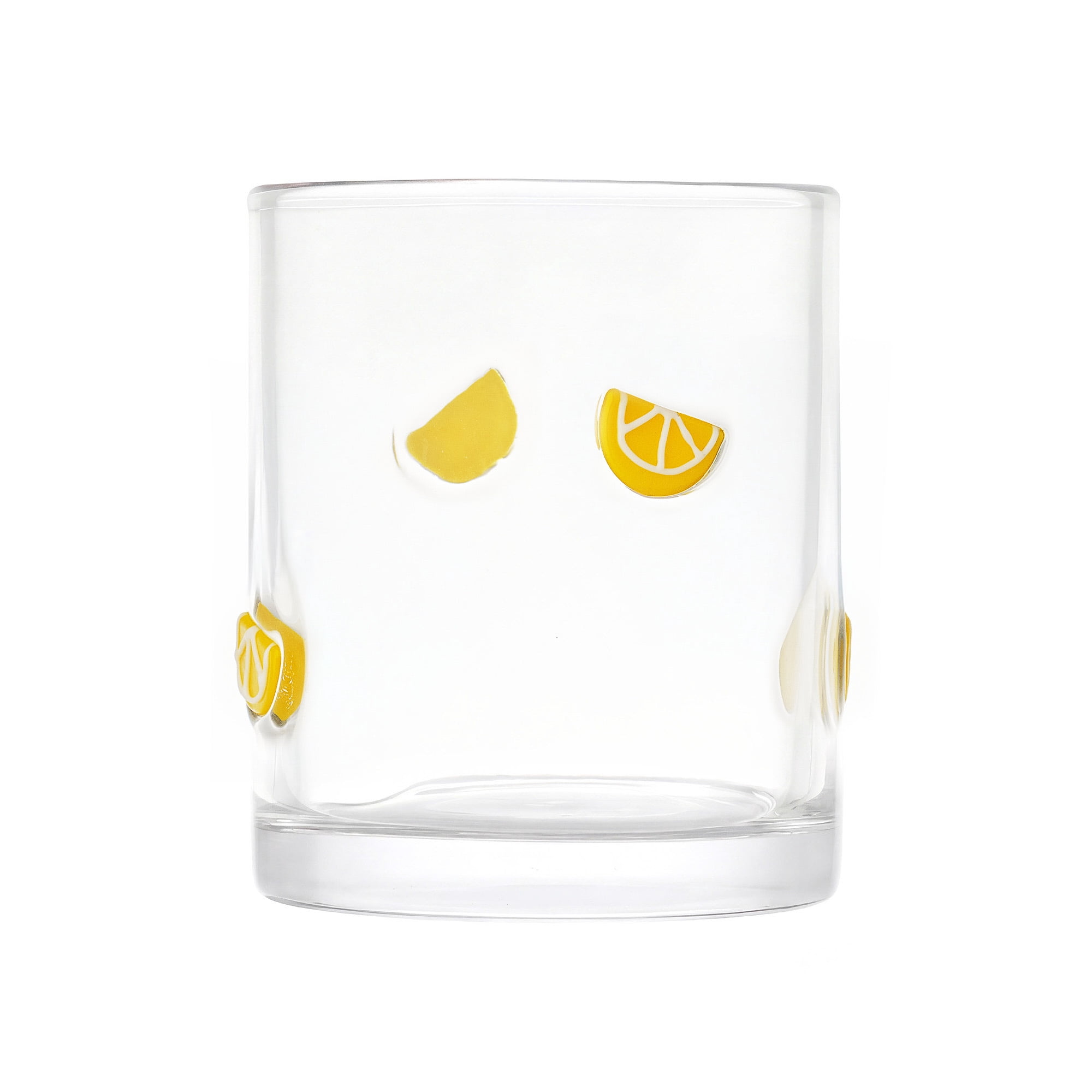 Thyme & Table 12 fl oz Lemon Charm Drinking Glasses, Set of 2