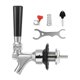 thumbnail image 1 of Kit de vástago para grifo de cerveza de barril, antiadherente, sin fugas, diámetro exterior de 1/4", espiga para línea de cerveza, vástago de cerveza de 2", grifo de cerveza con cierre automático, 1 of 5