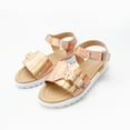 thumbnail image 2 of KaLI_store Girl Sandals Toddler/Little Kid Girls Sandals Fashion Bow Summer Shoes,Rose Gold, 2 of 5