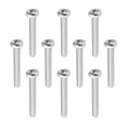 thumbnail image 1 of HUGFEGWE M5-0.8x35mm Vis de Poignée pour Poêle Phillips Boutons de Croix pour Armoire Vis de Machine en Acier Inoxydable 304 Remplacement Métrique pour Tiroir de Meuble Poignée de Tirage 50 Pcs CJB91-25640, 1 of 4