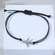 thumbnail image 4 of BRIGHTFUFU 2 pulseras ajustables de cuerda trenzada hechas a mano con dije de avión para hombres y mujeres, ideales para viajes y como regalo de amistad., 4 of 6