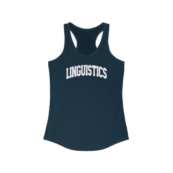 Linguistics Linguist Graduation Tank Top Gifts Shirt Womens Sleeveless