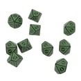 thumbnail image 3 of Juego de dados poliédricos de 10 Uds., juego de dados portátil con grabado fino para juegos de rol, juego de mesa de 10 caras, 3 of 5