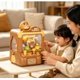thumbnail image 6 of Mini Animal Claw Machine Electronic Arcade Game - Cute Animals Theme Indoor Party Game, Easy Operate Adults All Ages, Compact Space-Saving, Home Party Entertainment Office Fun, C, 1pc, 6 of 8