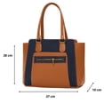 thumbnail image 3 of Bolso Yute De Mujer FANA Itzira Color Azul Marino Fina Llévatela, M4025!!, 3 of 3