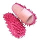 thumbnail image 5 of Pantuflas de trapeador perezosas, zapatos de limpieza desmontables para limpiar el polvo del piso y la suciedad. Rosado, 5 of 6