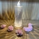 thumbnail image 5 of Vela sin llama con proyección de refracción, LED, electrónica, atmosférica, para decoración de mesa de noche, lámpara de cristal de imitación, iluminación con velas., 5 of 9