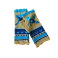 thumbnail image 1 of Qarigey Guantes de punto para mujer, manoplas de punto para invierno, patrón de ropa, engrosamiento, cálido, sin dedos, guante para mujer guantes y mitones Azul Qarigey AP013939-03, 1 of 6