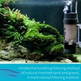 thumbnail image 3 of AQQA Fluidized Moving Bed Filter, Bubble Bio Media Reactor for Aquarium Fish Tank, Air Stone&Sponge Filter Included, L, 3 of 7