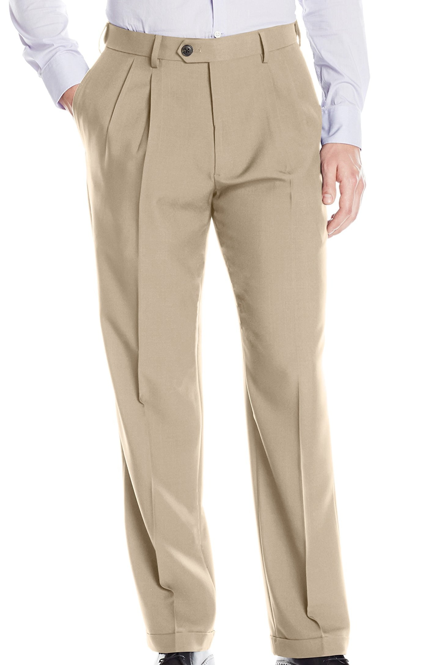 Mens Dress Pants 34x30 Classic Fit 